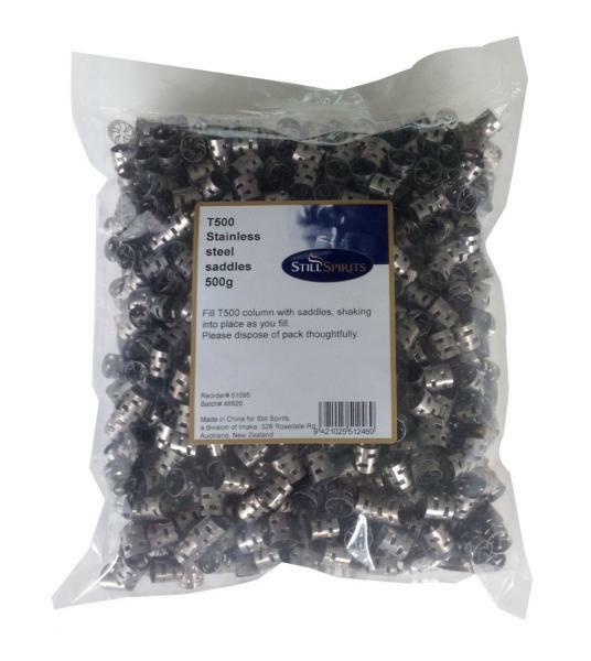 Stainless Steel Saddles 500g