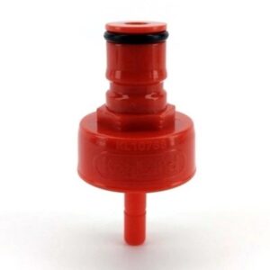 Carbonation Cap - Plastic Red