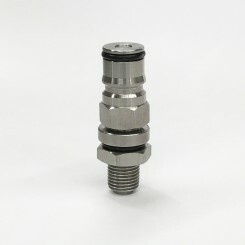 Ball Lock Post with thread & nut - Gas