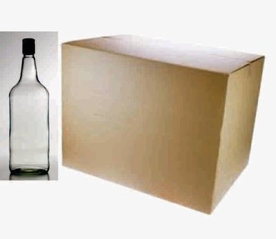 1125 Glass Spirit Bottles ** box of 12**