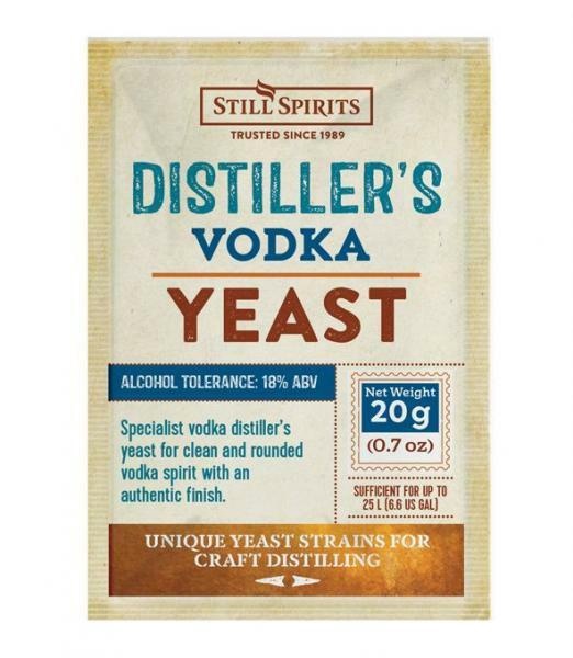 Distiller's yeast Vodka