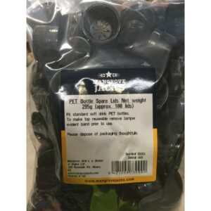 Mangrove Jack's PET Spare lids  (pack of 100)