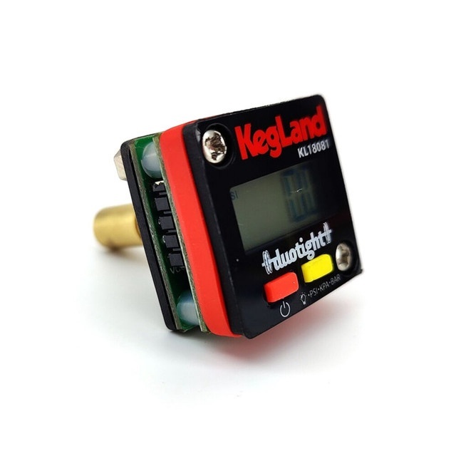Digital Illuminated Mini Gauge 0-90psi for Integrated Blowtie and In-line regulators