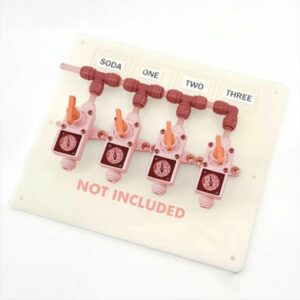 Gas Board - For Four Inline Regulators