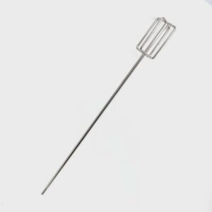 Premium Stainless Steel Drill Powered Mash Stirrer & Mixer - 1/4 Inch Hex Drive