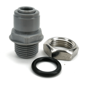 Duotight - 9.5mm (3/8") Female x 1/2 Male Thread Bulkhead