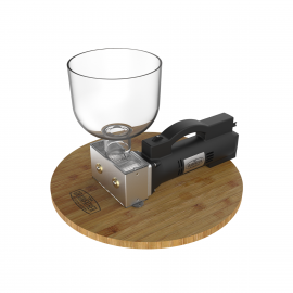 Electric Grain Mill with Bamboo Mounting Board