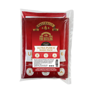 Pure Distilling Ultra-Pure 6 Wash Pack inc. Yeast/Clear/Carbon